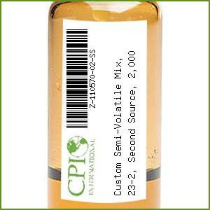 Custom Semi-Volatile Mix, 23-2, 2,000 mg/L, 1 ml