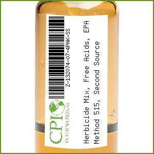 Herbicide Mix, Free Acids, EPA Method 515, 18-1, Various Concentrations