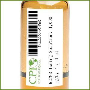 GC/MS Tuning Solution, 1,000 mg/L