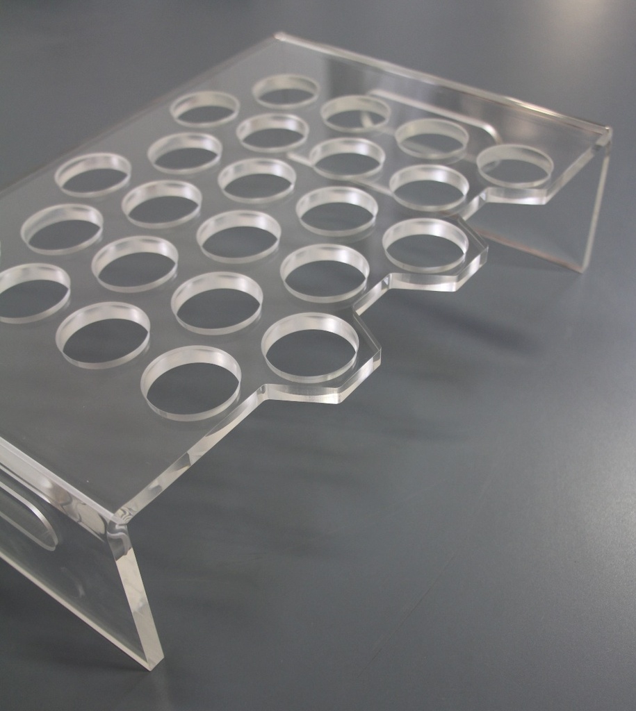 Sample Rack, for 48-position 70mL ModBlock, Each (requires 2 Ea)