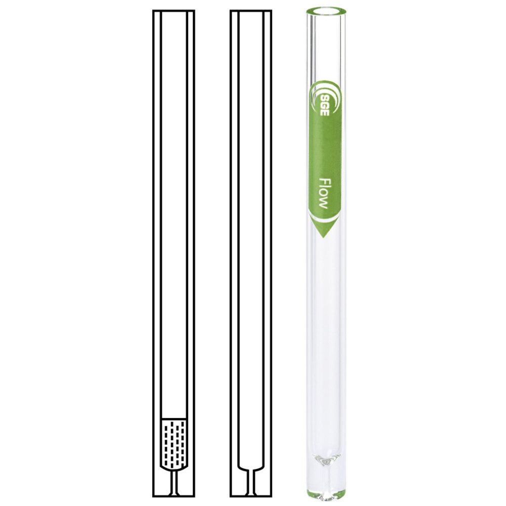 Shimadzu 2010/17A Inlet Liners Tapered 3.4 mm ID, Length 95 mm PK5