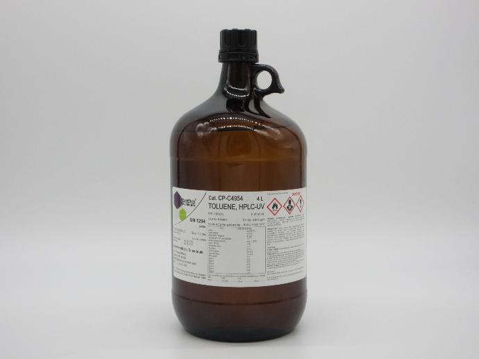 Toluene, ≥99.8%, HPLC grade, 4L