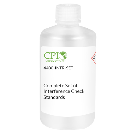 Complete Set of Interference Check Standards, 4 x 100 mL