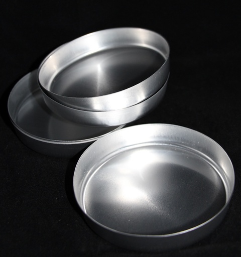 [4350-56] Weigh Dish, Aluminum, 90ml, 100/Pk
