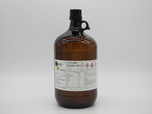 [4290-C4954] Toluene, ≥99.8%, HPLC grade, 4L