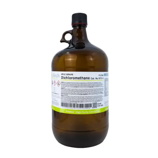 [4290-1913-5] Dichloromethane, HPLC grade, >99.9%, 4 x 4L (Brand: Birch)