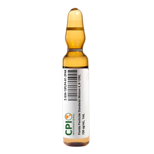[Z-G34-13FLP4-01] Florida Pesticide Standards Mixture 4, 8-1390, 100 ug/mL, 1 mL