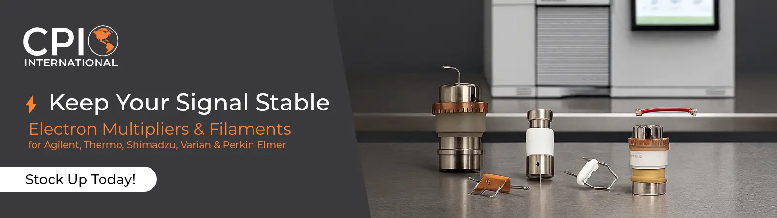 Electron Multipliers & Filaments Electron Multipliers & Filaments