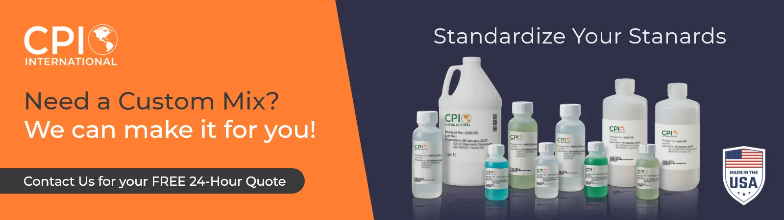 Custom Standards Custom Standards