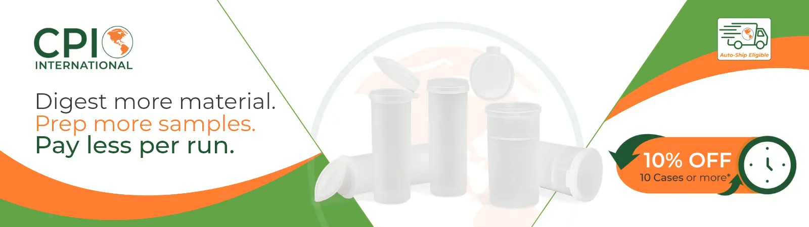 Save 10% on Digestion Tubes