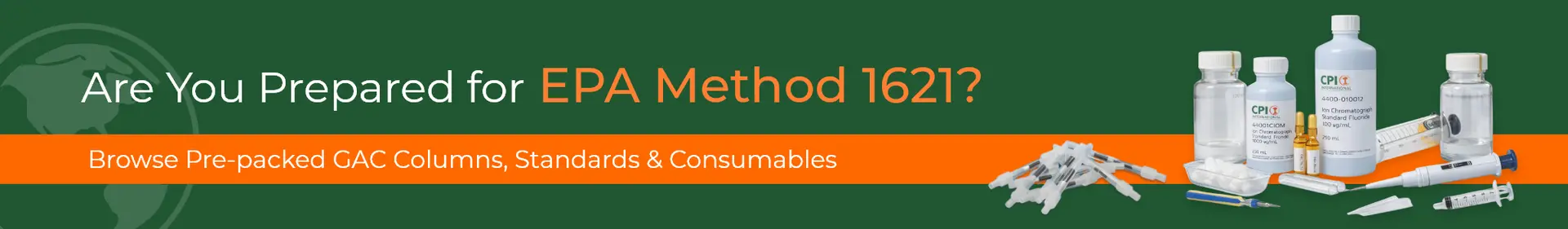 EPA Method 1621 Columns and Consumables