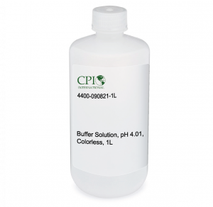 Buffer Solution, pH 4.01, Colorless, 1L