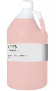 Buffer Solution, pH 4.01, Red, 4L