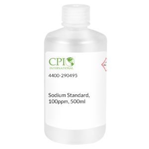 Sodium Standard, 100ppm, 500ml