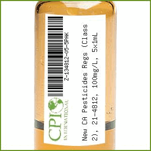 New CA Pesticides Regs (Class 2), 21-4812