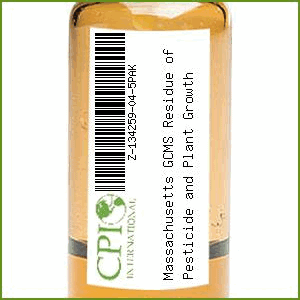 Massachusetts GCMS Residue of Pesticide and Plant Growth Regulators Mix, 6-3393