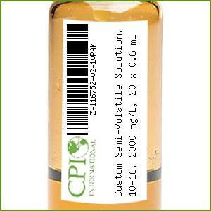 Custom Semi-Volatile Solution, 10-16, 2000 mg/L
