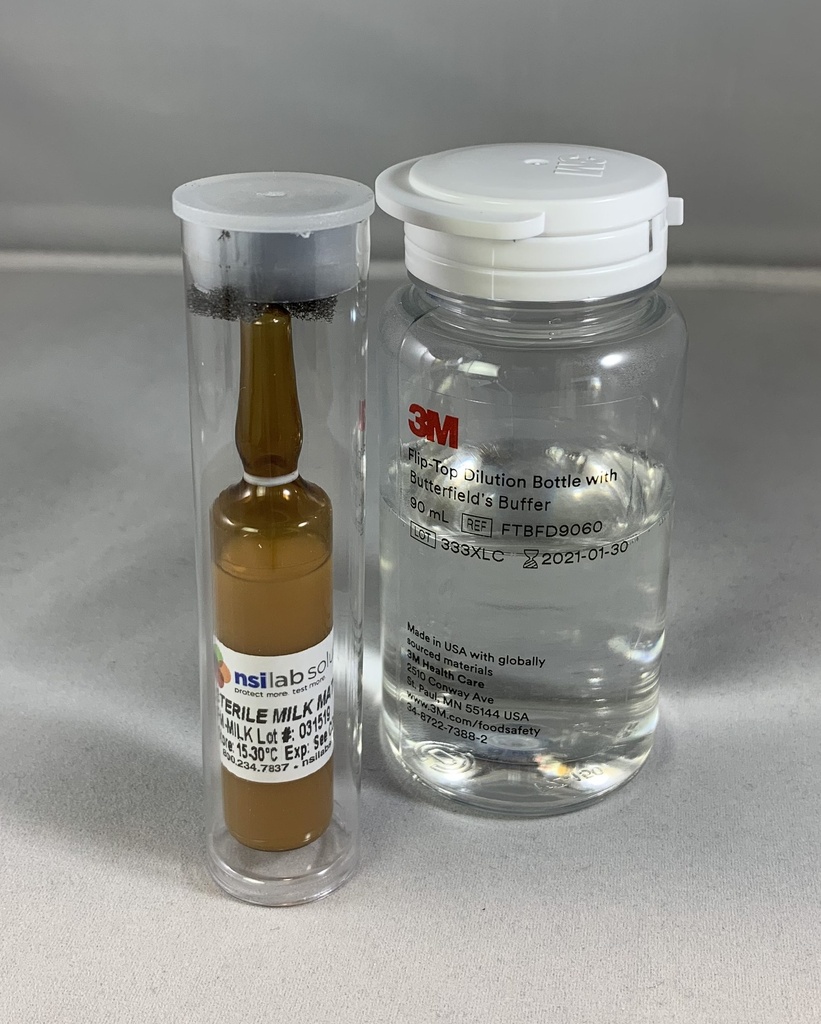 Quantitative B.cereus Buffer Matrix