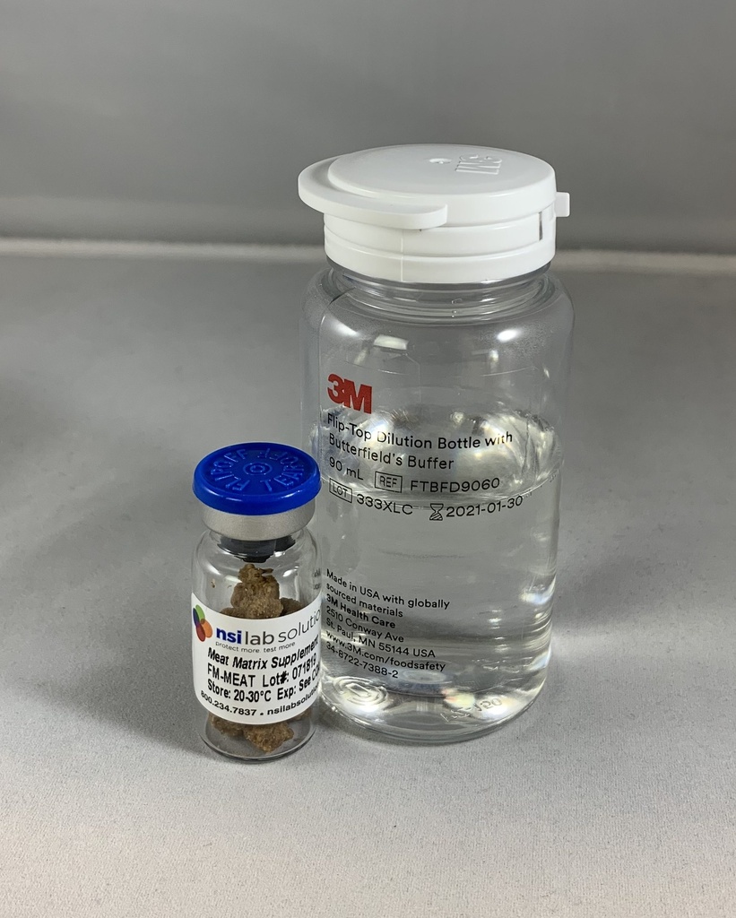 Quantitative Lactic Acid Bacteria Buffer Matrix