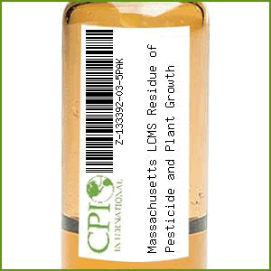Massachusetts LCMS Residue of Pesticide and Plant Growth Regulators Mix, 3-3392, 100 mg/L