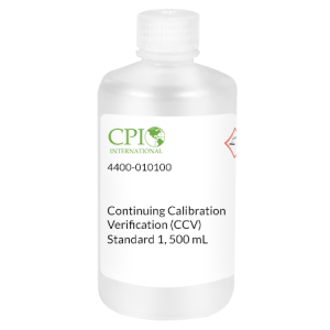 Continuing Calibration Verification (CCV) Standard 1, 100 mL