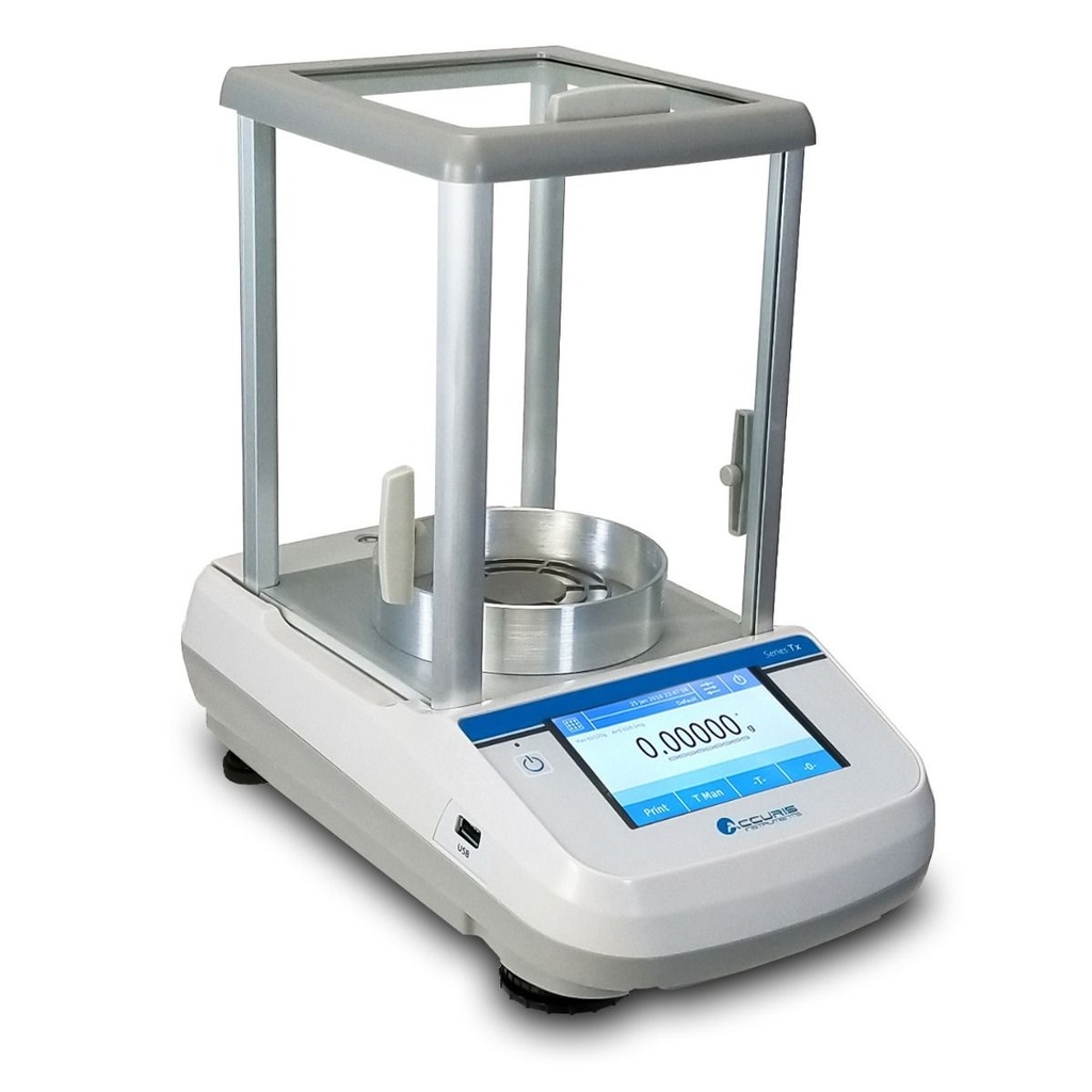 Analytical Balance,series Tx, internal calibration, Touch Screen, 62gx0.00001g /120gx0.0001g