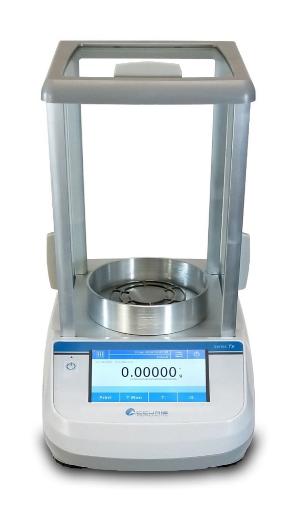 Analytical Balance, series Tx, internal calibration, Touch Screen, 220gx0.0001g