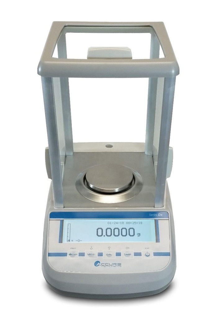 Analytical Balance, series Dx, internal calibration, Graphical Display, 120gx0.0001g