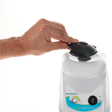 BenchMixer V2™ Vortex Mixer with flip top cup head and new counter balance, 115V