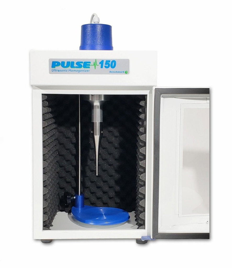 Pulse 150™ Ultrasonic Homogenizer with 6mm horn and soundproof box, 120V
