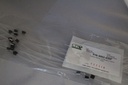 Flared 2-Stop Standard PVC Pump Tubing, blk-blk, 0.76 mm, 12 Pack 