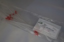 Flared 2-Stop Standard PVC Pump Tubing, red-red, 1.14 mm, 12 Pack 