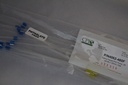Flared 2-Stop Standard PVC Pump Tubing, yel-blu, 1.52 mm, 12 Pack 