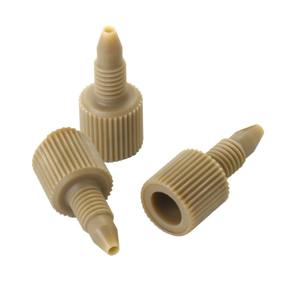 PEEK Fingertight fittings, 1/32 " to 6-40UNF Thread, PK5