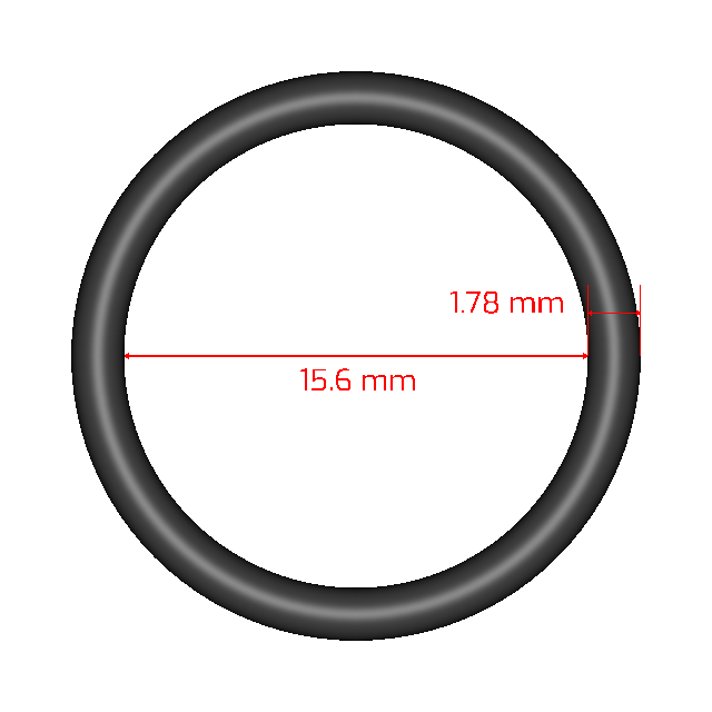 Perfluoroelastomer Seal, Kalrez, Large, Each