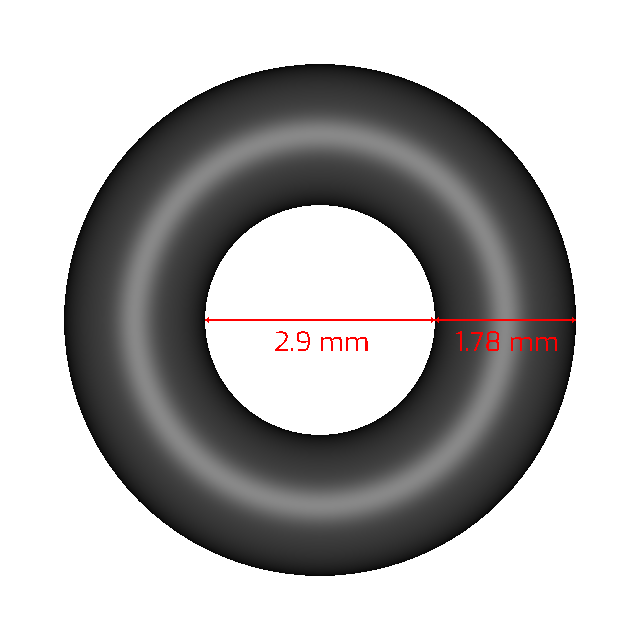 Perfluoroelastomer Seal, Small, Each