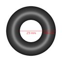 Perfluoroelastomer Seal, Small, Each