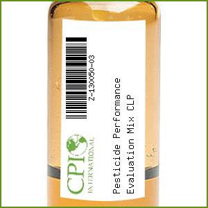 Pesticide Performance Evaluation Mix CLP Standard,8-12, Various Concentrations, 100, 200, 500, 1000, & 2500 ug/L, 1 ml
