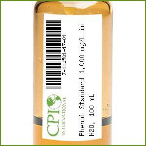 Phenol Standard 1,000 mg/L in H2O, 100 mL  