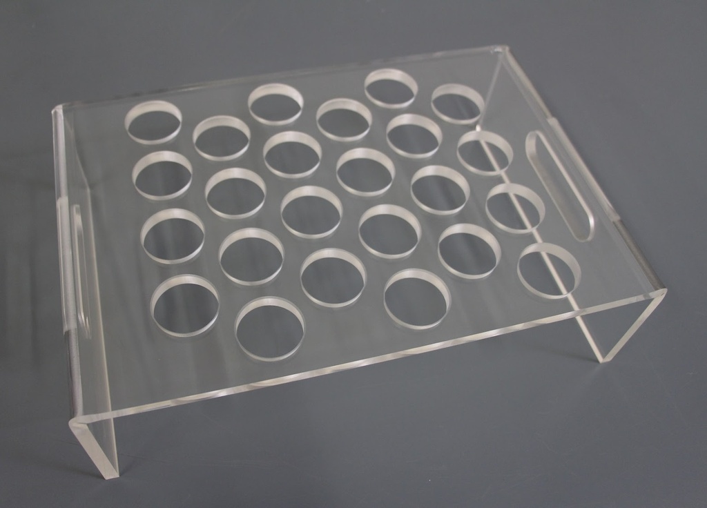 Sample Rack, for 24-position 70mL miniMOD, Each 