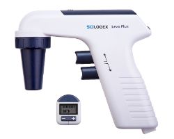SCI-Filler (Levo Plus) Motorized Pipette Filler, c/w 2 x 0.45um Filters, AC Charger & Wall Stand, 110-220V, 50/60Hz, US Plug