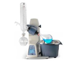 SCI100-Pro (RE100-Pro) Rotary Evaporator including vertical coiled condenser, 5L bath, 1000ml evaporating flask NS 24/40 and 1000ml receiving flask KS 35/20, 110V, 50/60Hz, US Plug