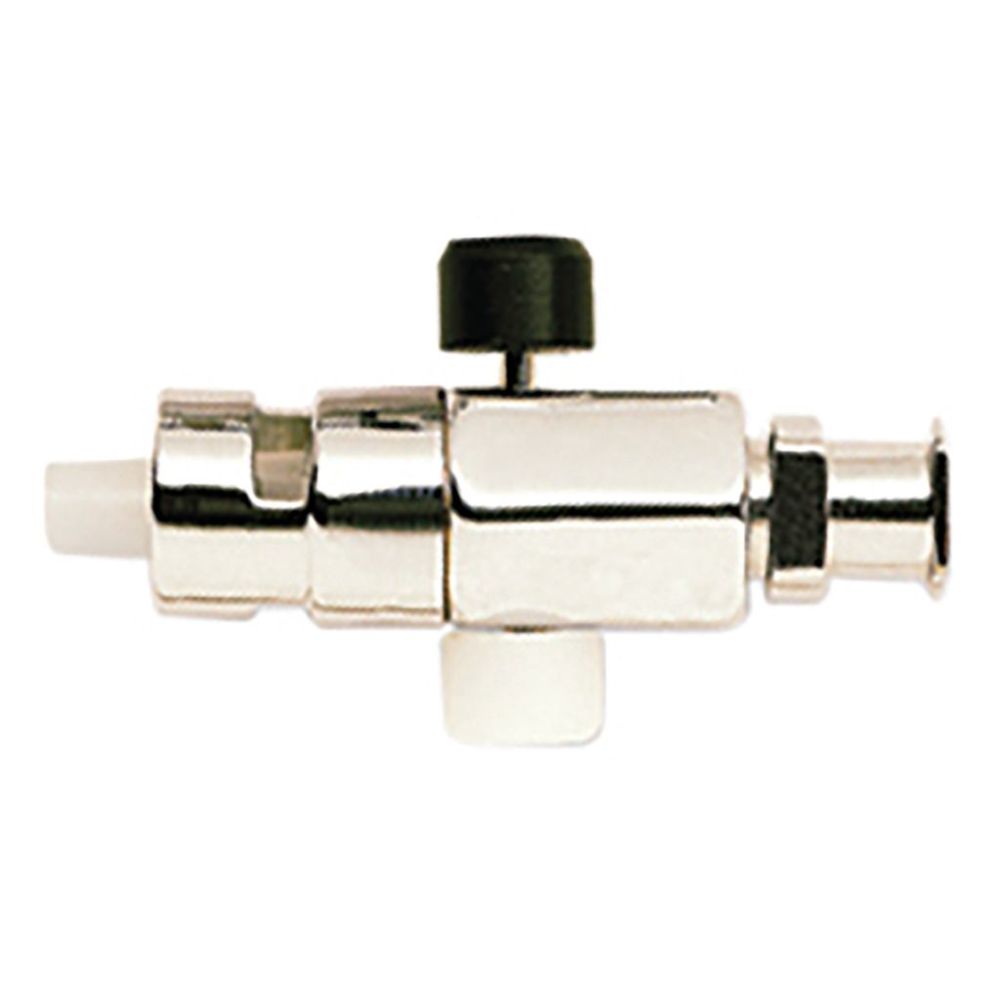 Syringe Valve, push-button valve w/Luer Lock