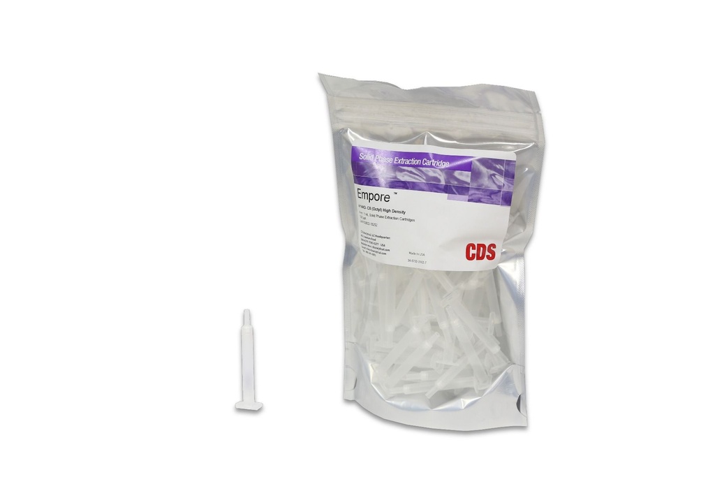 C18-SD SPE Cartridge, 6mL, Empore brand, 90/cs 