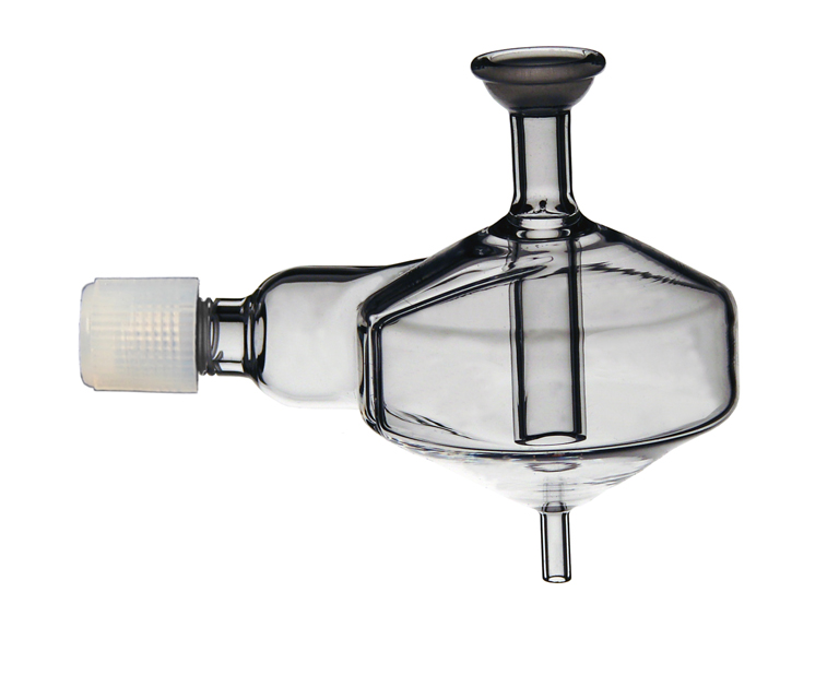 Spray Chamber, Cyclonic, Double Pass w/Baffle, Organic/High Solids, for Agilent 5100