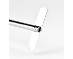 Straight stirrer, 316L stainless steel