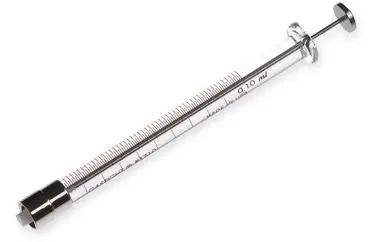 Syringe, 100 μL, Luer Lock, Gas Tight, 1710TLL