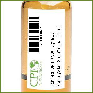 Tinted BNA (500 ug/mL) Surrogate Solution, 25 mL