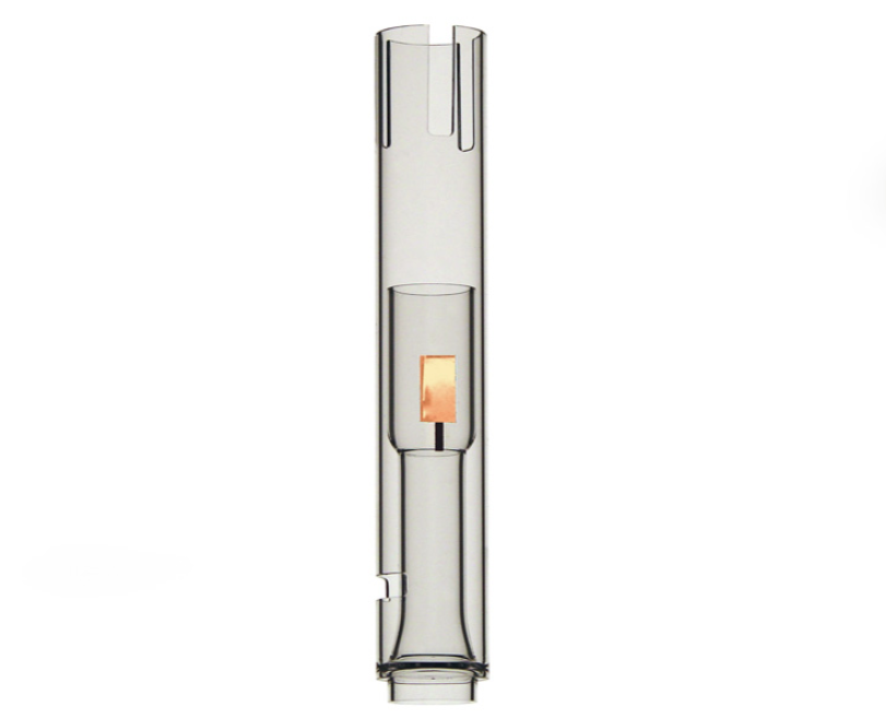 Quartz Torch, 3 Slots (no side arms) for PE Optima 2000/4000/5000/7000DV