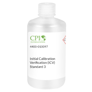 Initial Calibration Verification (ICV) Standard 3, HCl